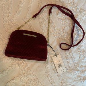 Velvet Maroon Steve Madden Crossbody Bag
